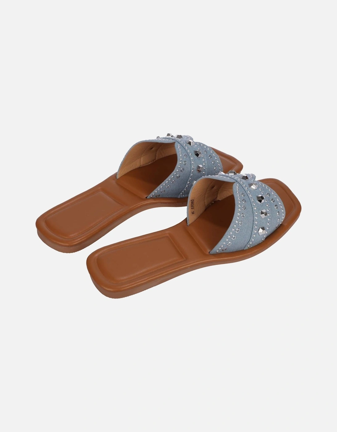 Cross Strap Flat Sandals