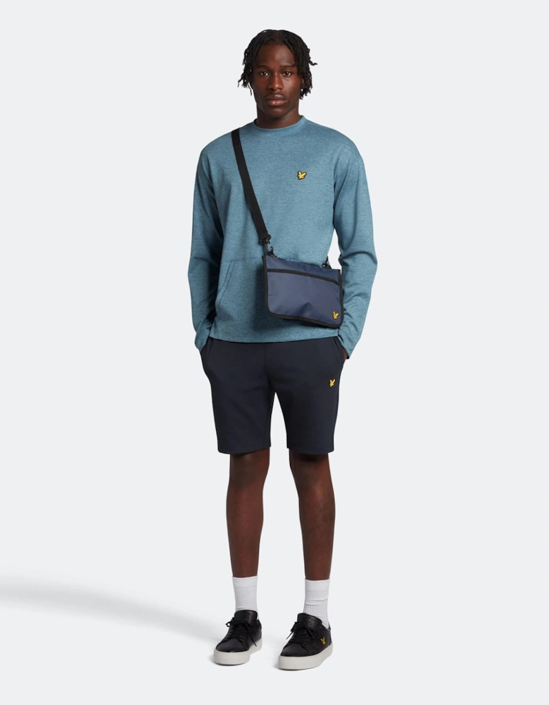 Mens Sports Crew Neck Fly Fleece Jumper