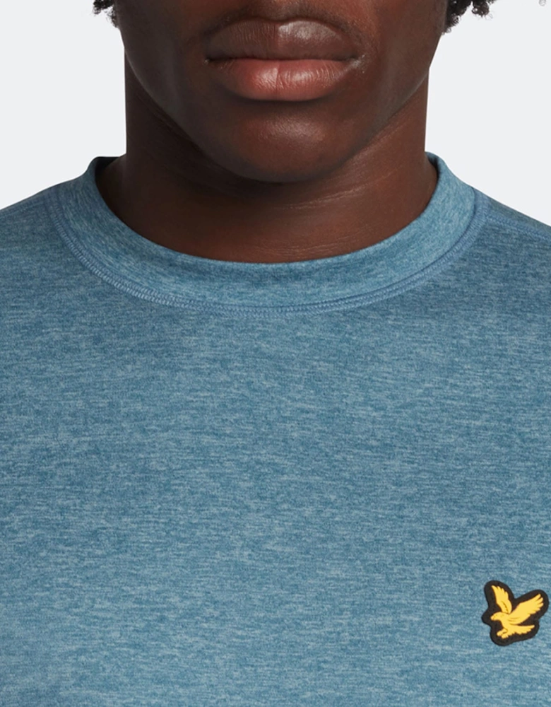 Mens Sports Crew Neck Fly Fleece Jumper