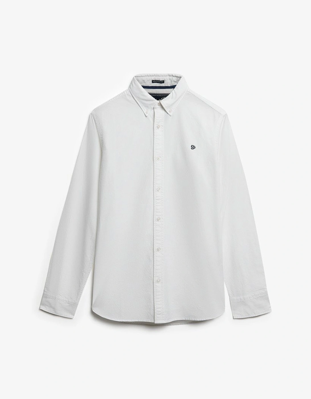 Men's Classic Oxford Long Sleeve Shirt Optic White Oxford