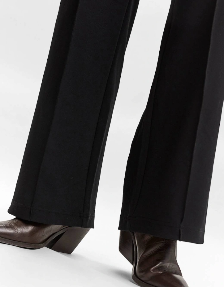 Women's Becky Heavyweight Wide Pull On Pant Black