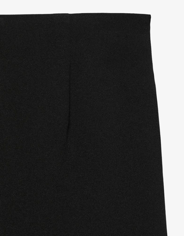 Women's Becky Heavyweight Wide Pull On Pant Black