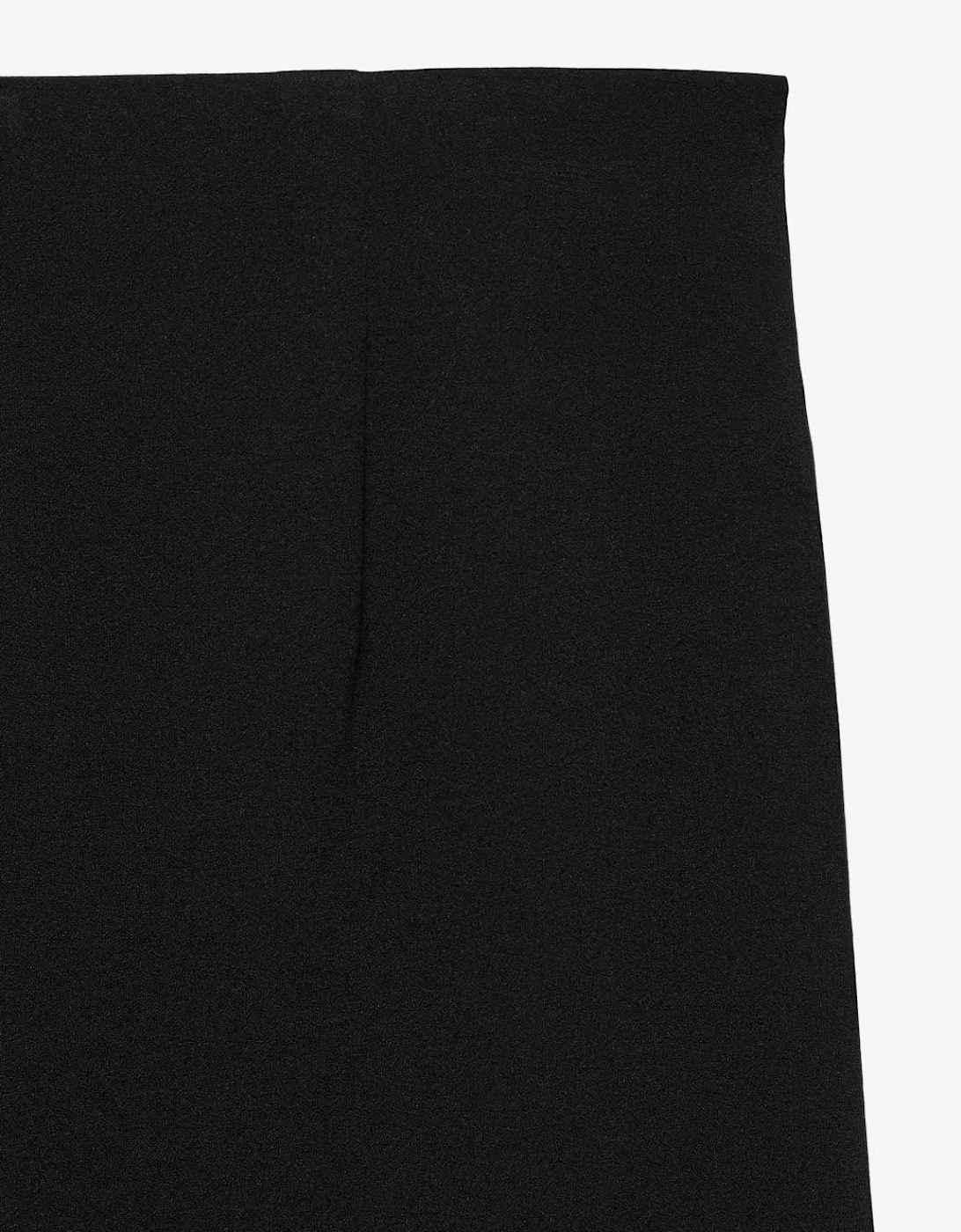 Women's Becky Heavyweight Wide Pull On Pant Black