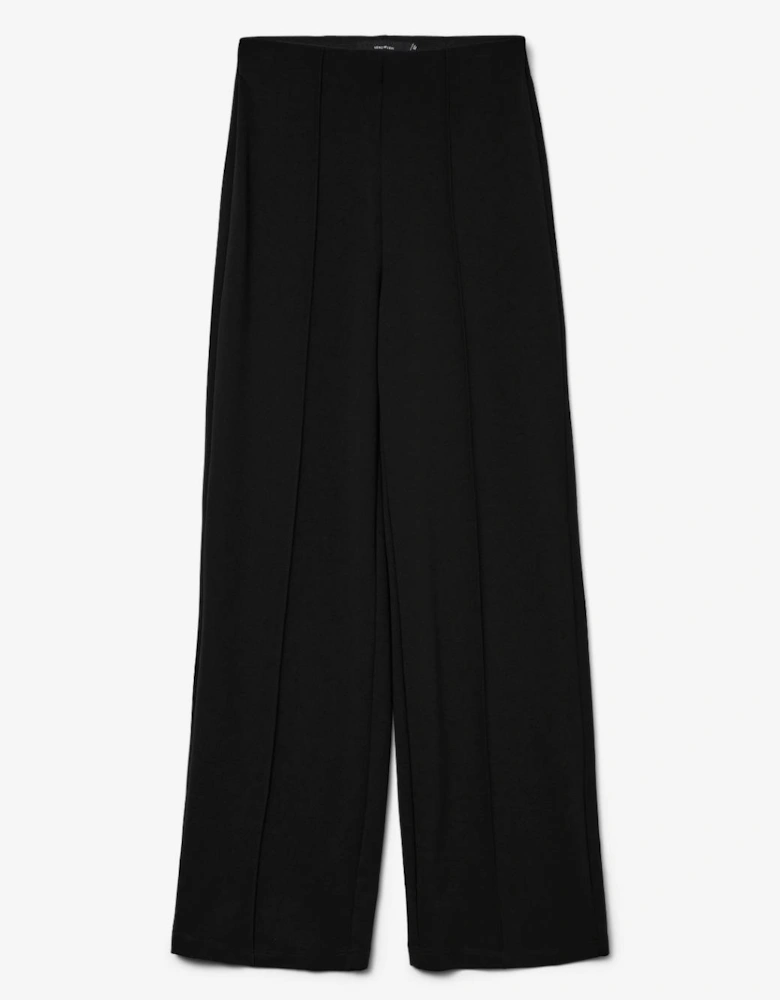 Women's Becky Heavyweight Wide Pull On Pant Black