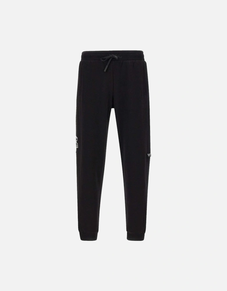 Emporio Armani Side Logo Joggers Black