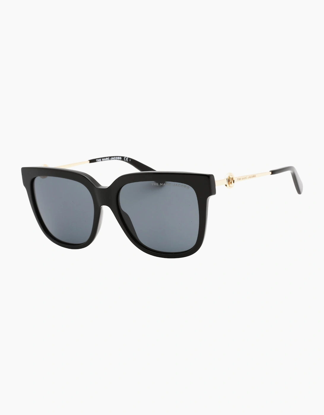 Marc Jacobs Women's Black/Gold Framed Armed Sunglasses - Size: One Size