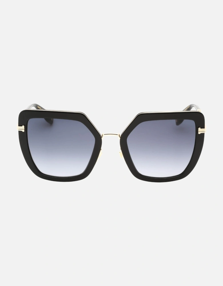 Dark Grey SF Lens Black Framed Sunglasses