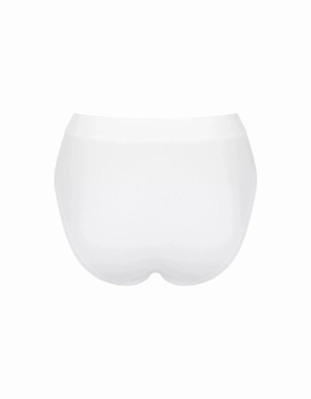 Double Comfort 2-Pack Tai Briefs, White