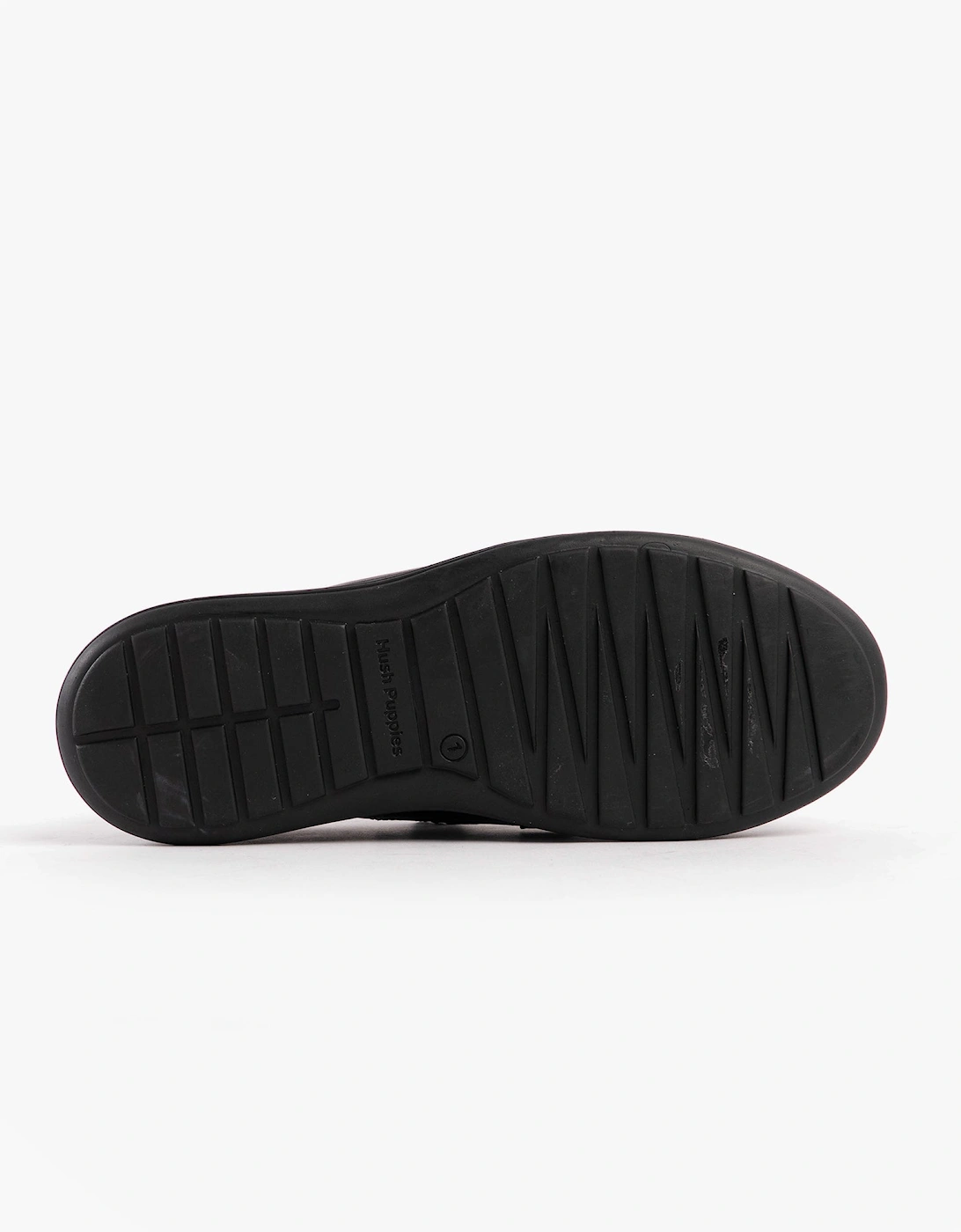 SCOTT Boys Leather School Shoes Black