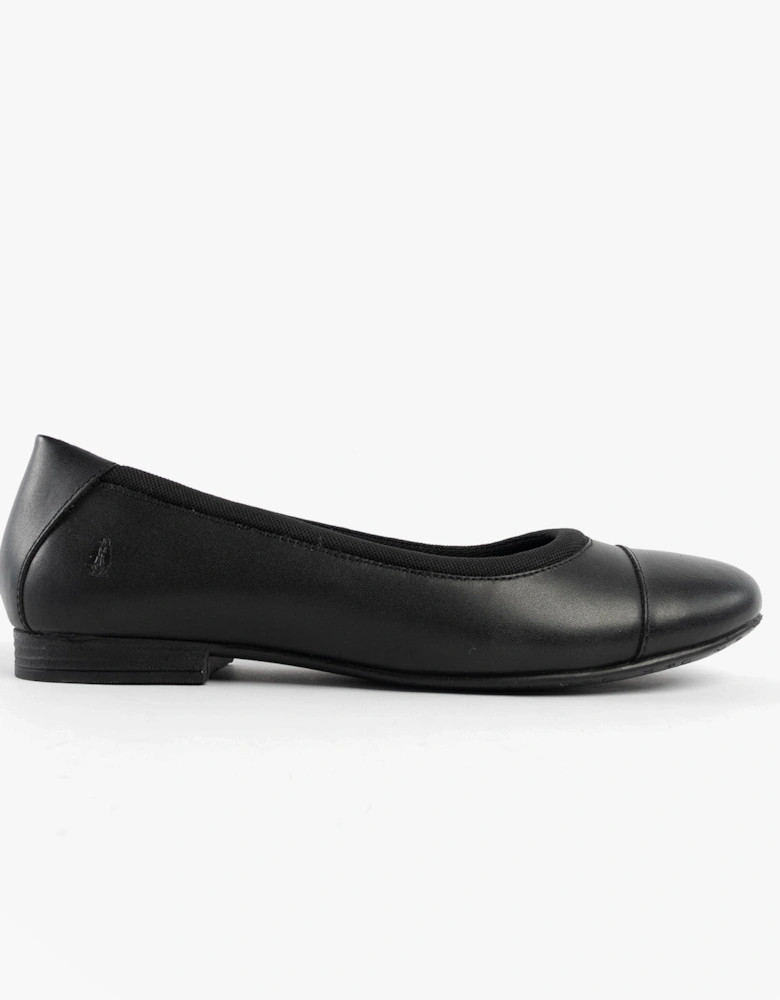 EMMA Girls Leather School Shoes Black