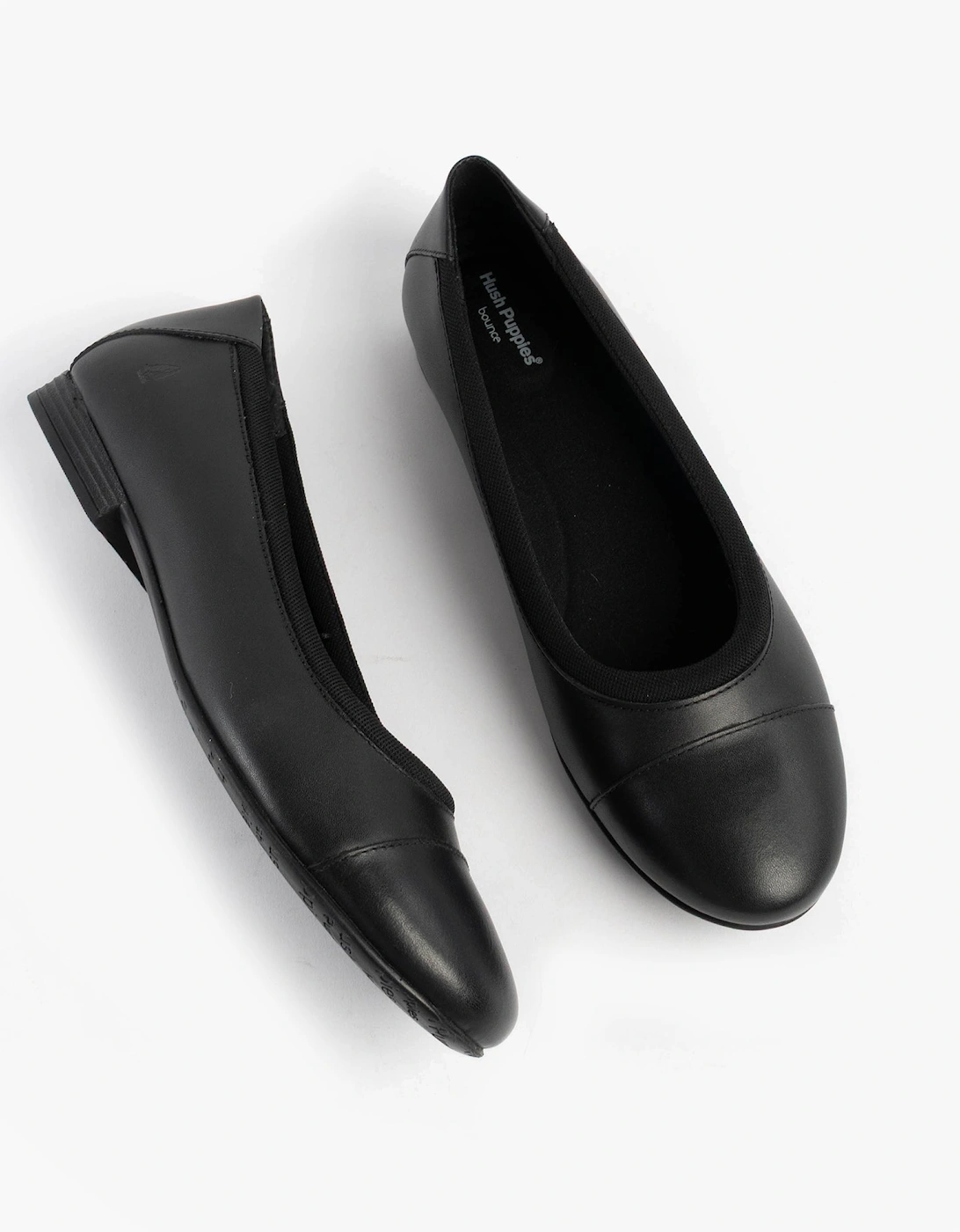 EMMA Girls Leather School Shoes Black