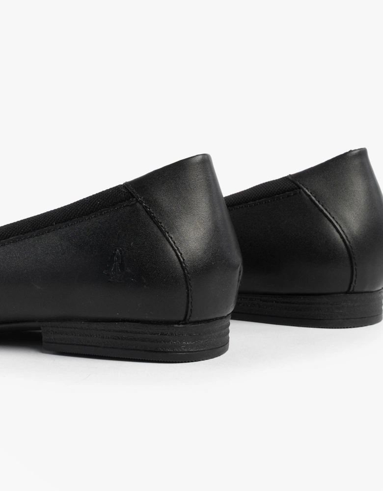 EMMA Girls Leather School Shoes Black