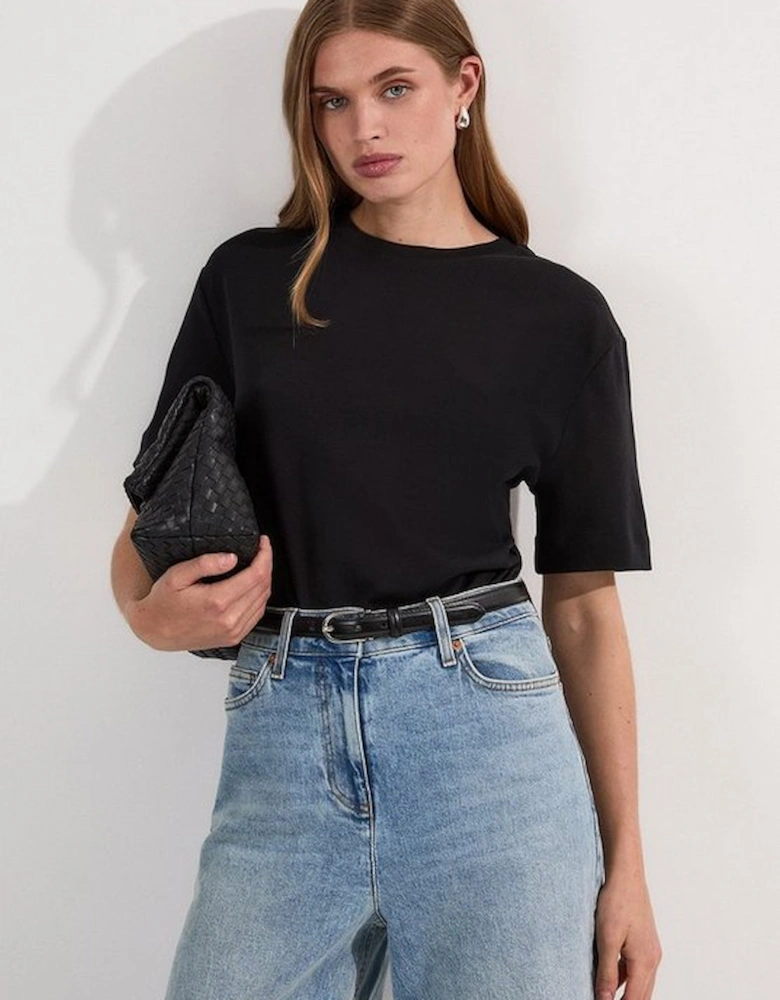 Heavyweight Relaxed Fit Cotton T-Shirt