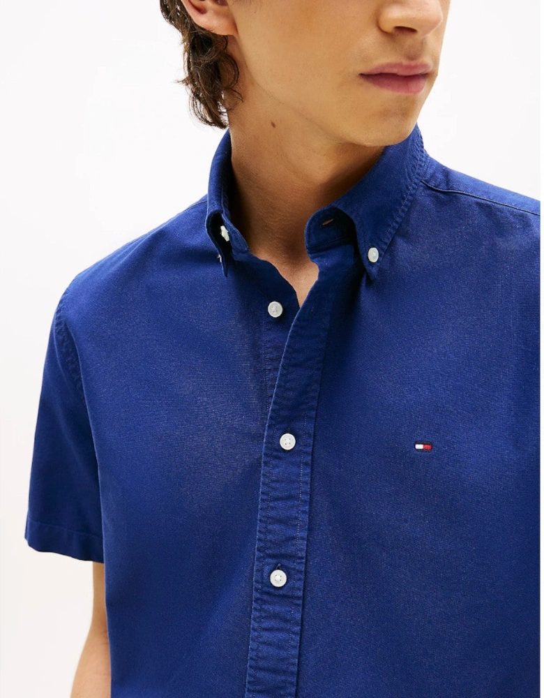 GMD Oxford SS RF Shirt C7G  Preppy Navy