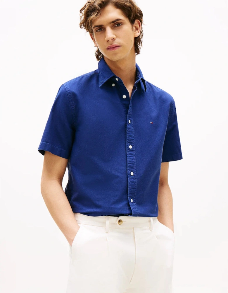 GMD Oxford SS RF Shirt C7G  Preppy Navy
