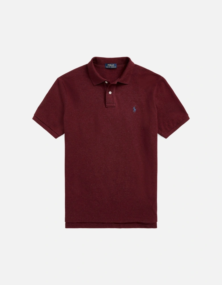 Ralph Lauren Iconic Mesh Polo Shirt - Classic Wine