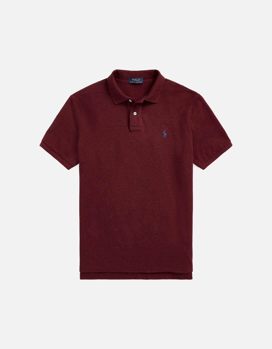 Ralph Lauren Iconic Mesh Polo Shirt - Classic Wine, 3 of 2