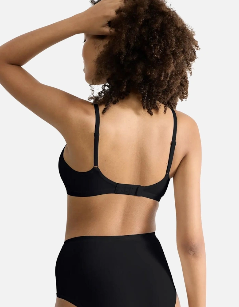 Go Daily Cotton Soft Bra, Black