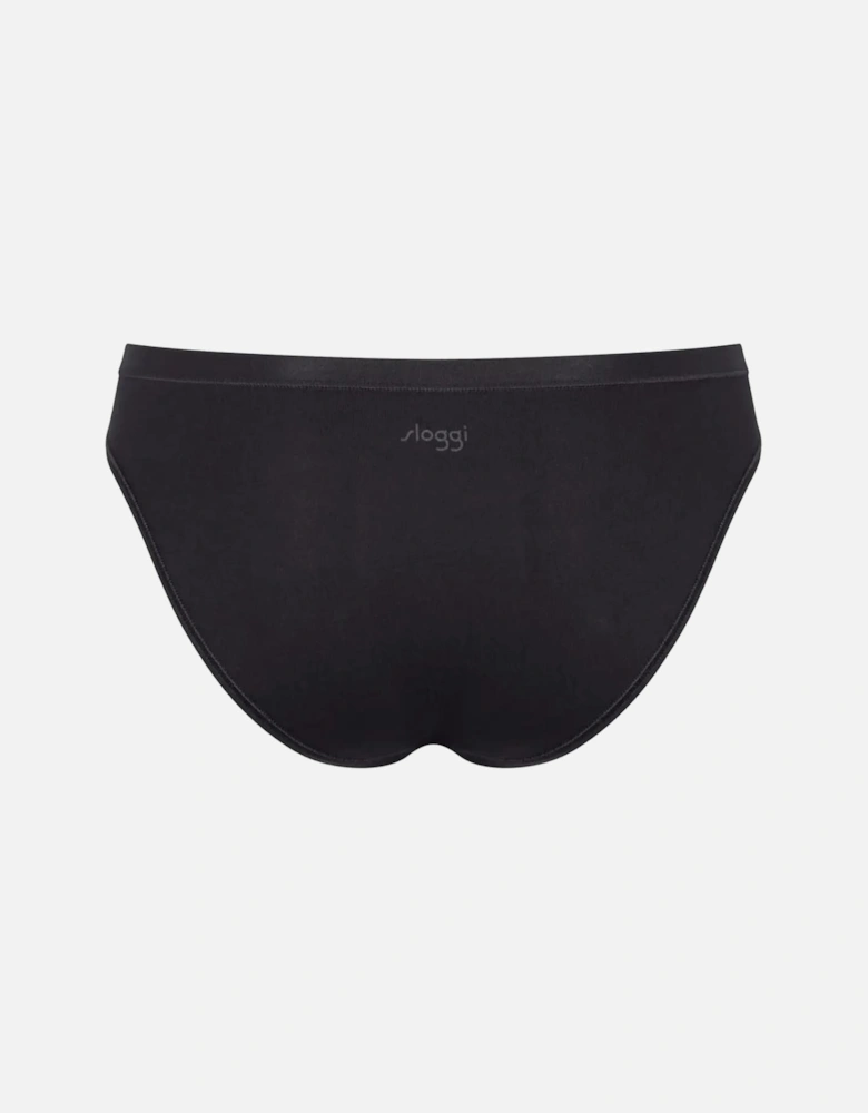 Go Daily Cotton 3-Pack Mini Briefs, Black