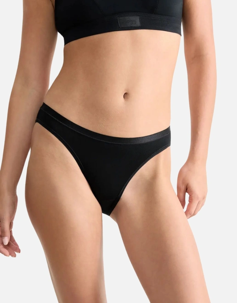 Go Daily Cotton 3-Pack Mini Briefs, Black