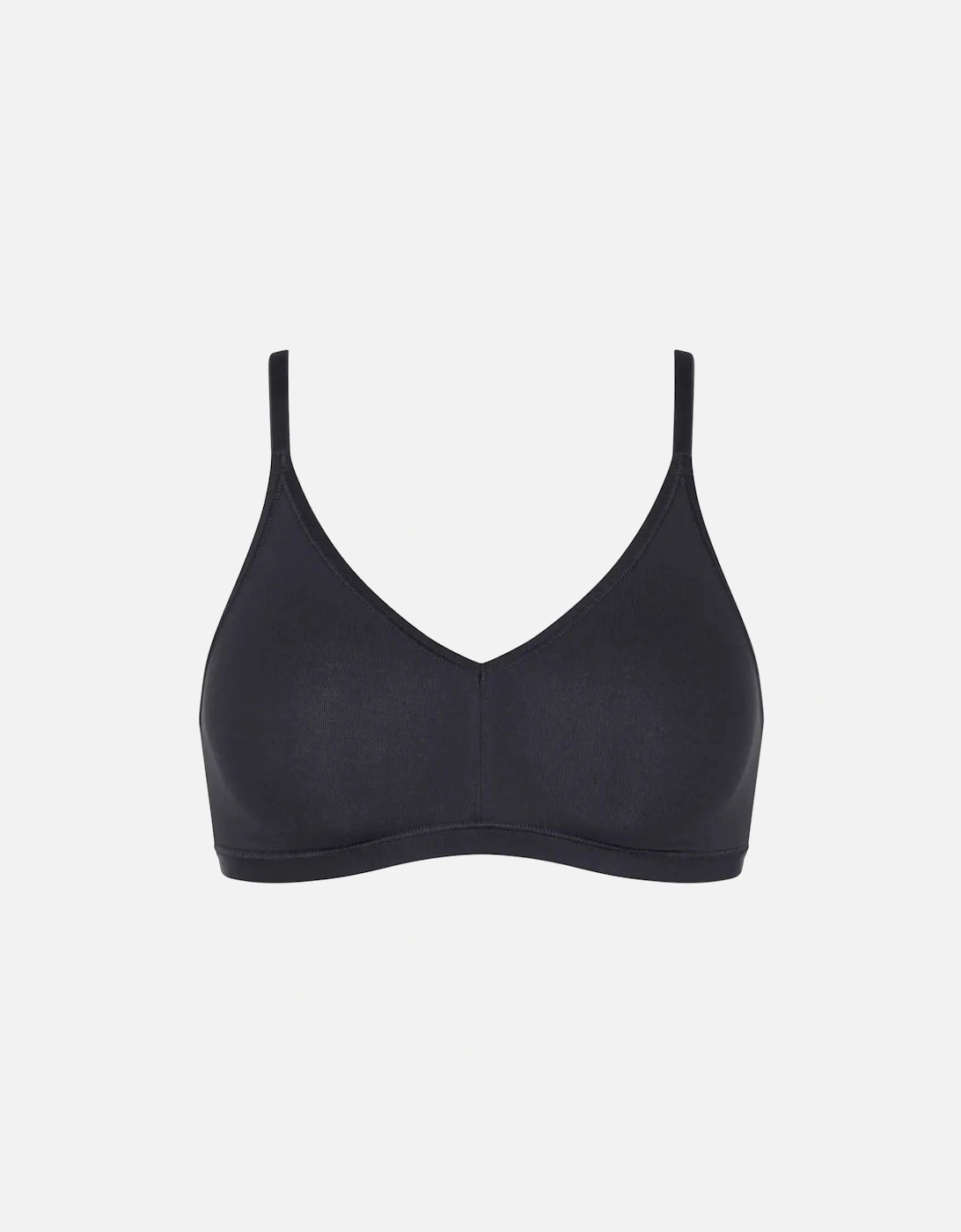 Go Daily Cotton Soft Bra, Black, 6 of 5