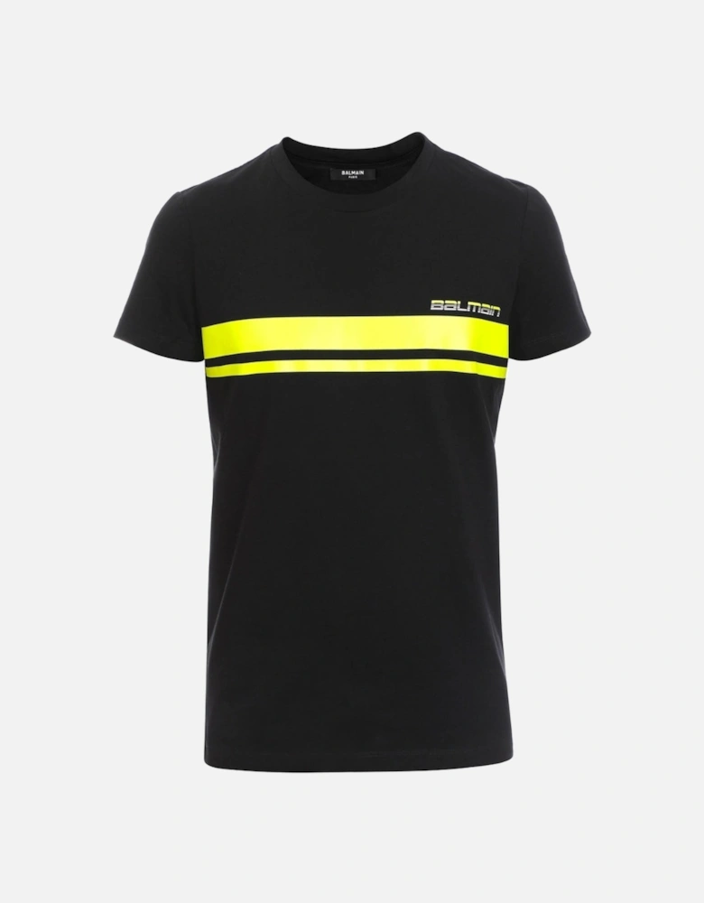 Neon Logo Black T-Shirt