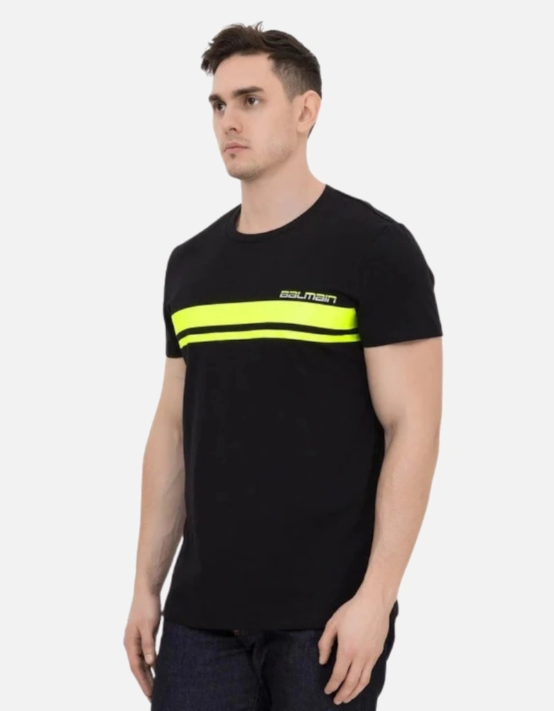 Neon Logo Black T-Shirt