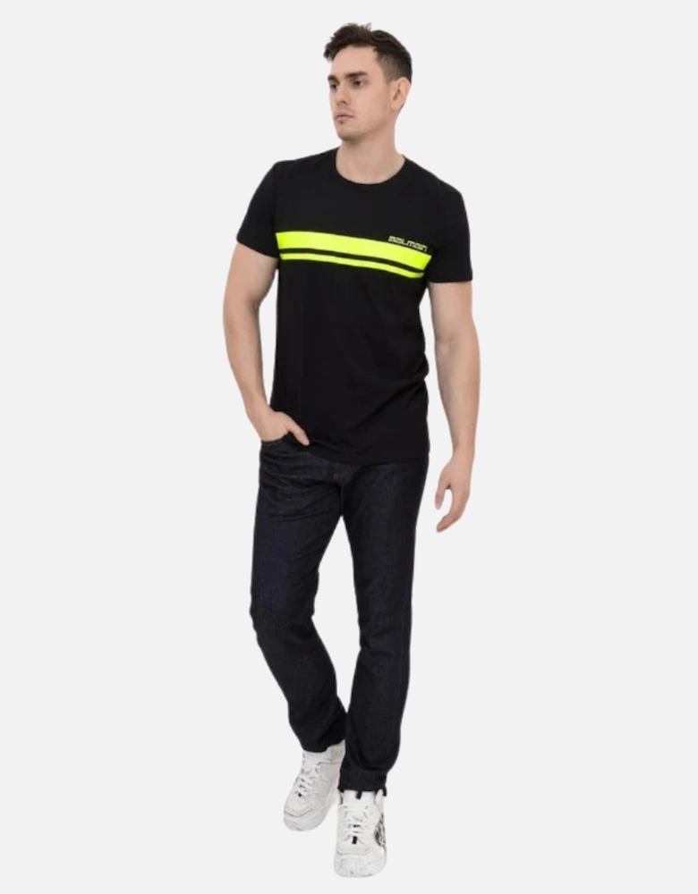 Neon Logo Black T-Shirt