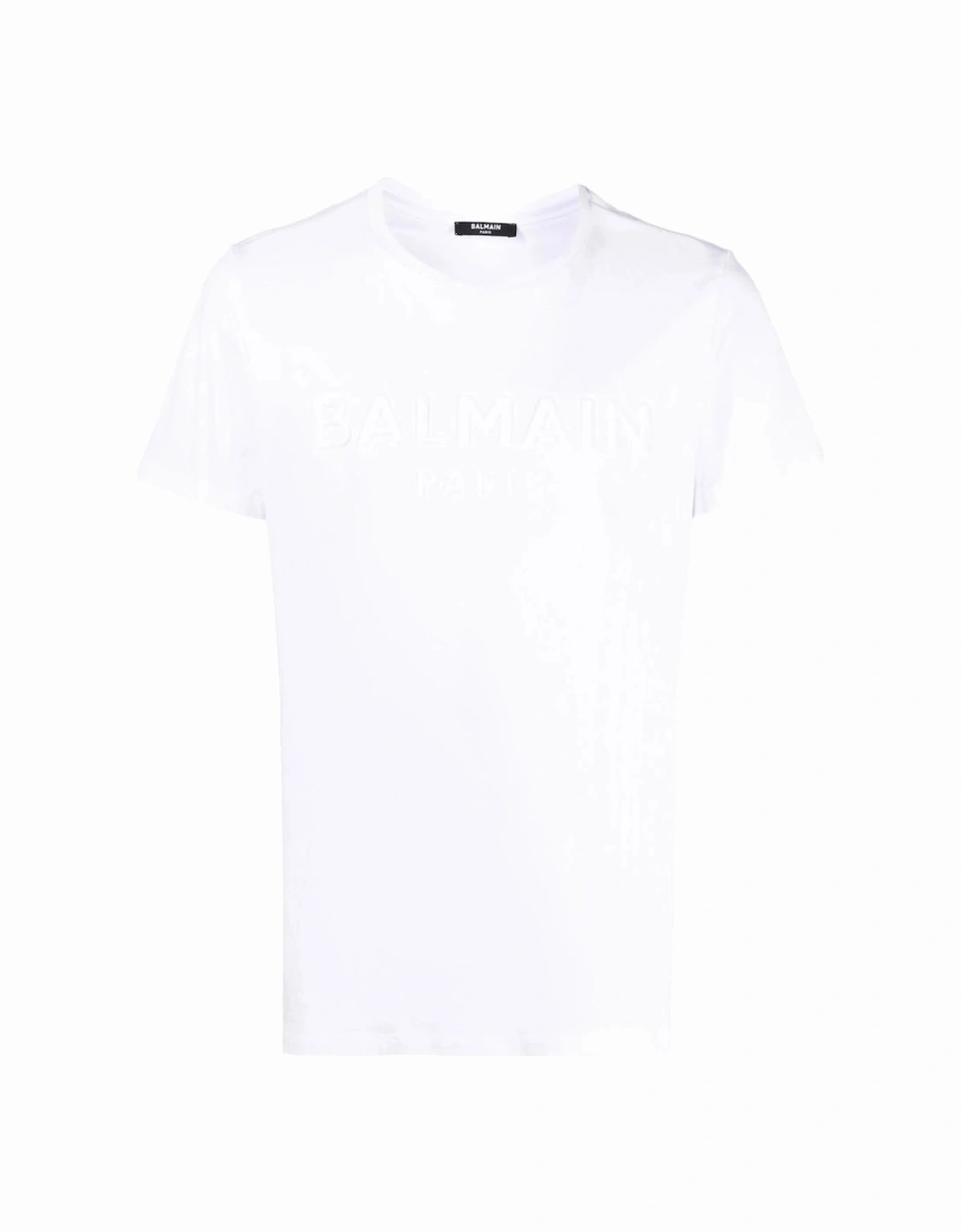 Paris Embossed Logo White T-Shirt, 5 of 4