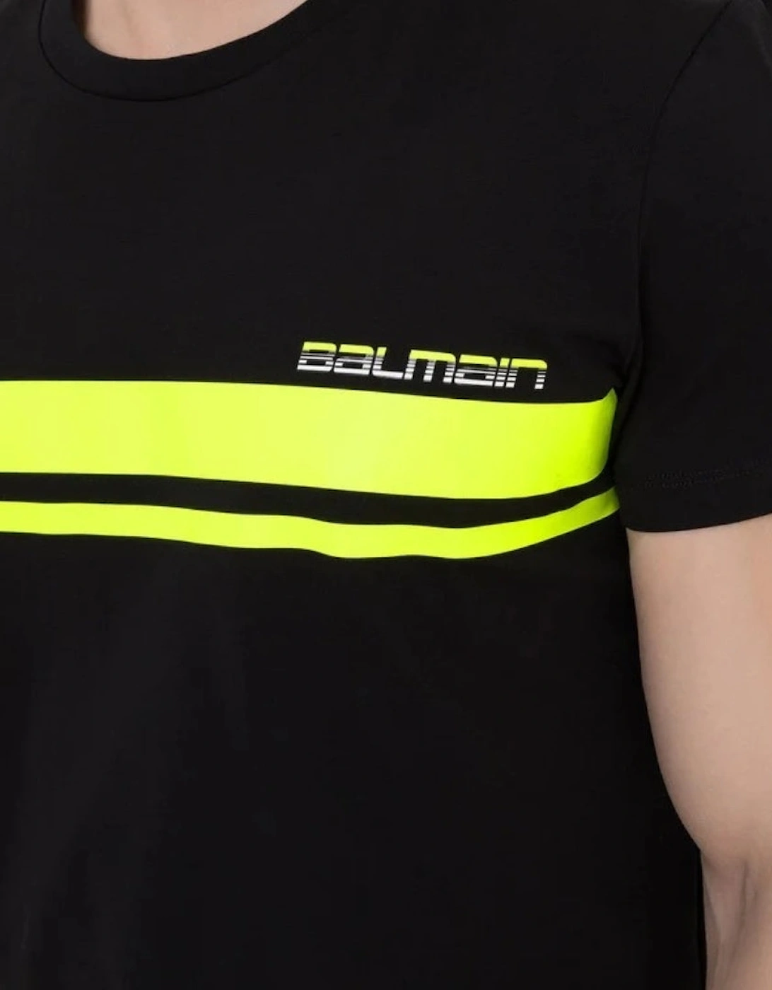 Neon Logo Black T-Shirt