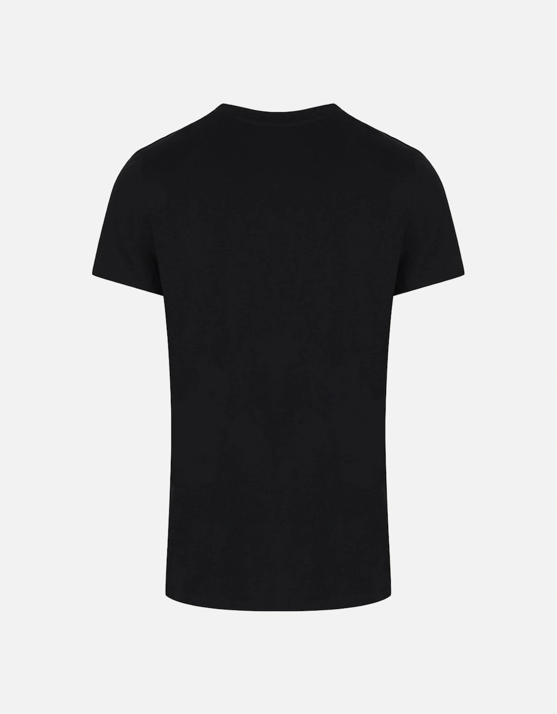 Paris Rainbow Multi Logo Black T-Shirt
