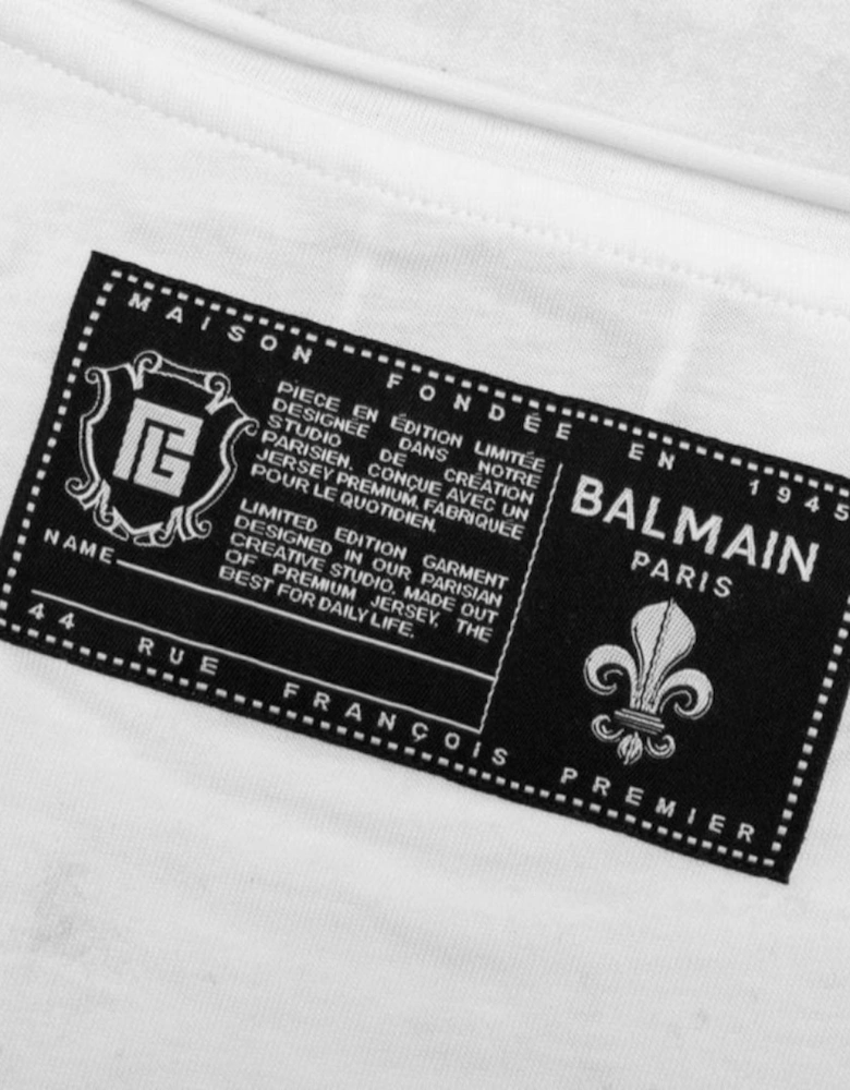 Sketch Drawing Logo White T-Shirt