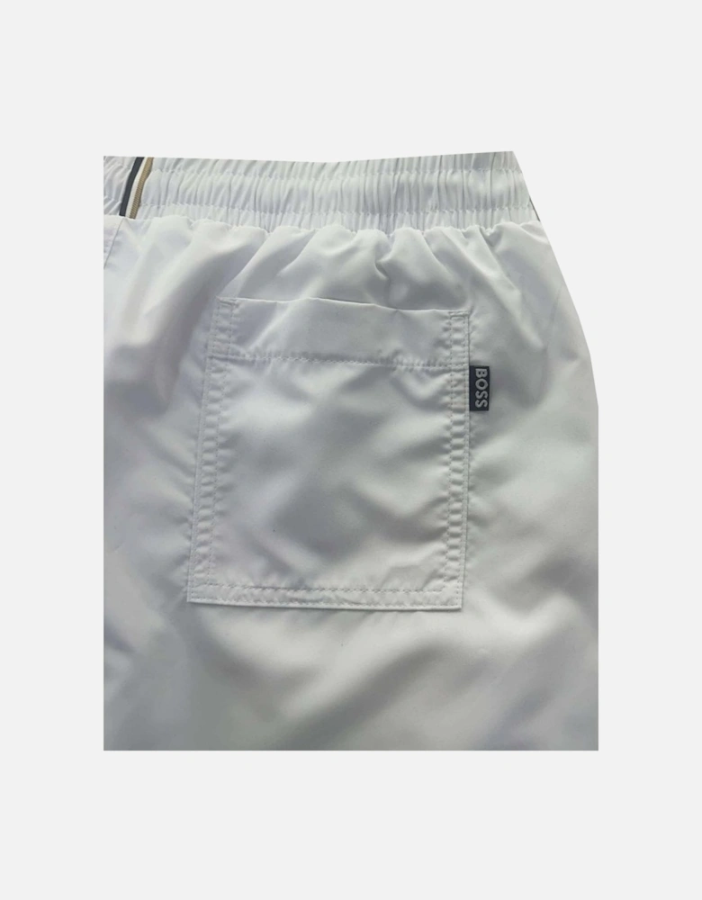Men's White Dolphin Swim Shorts