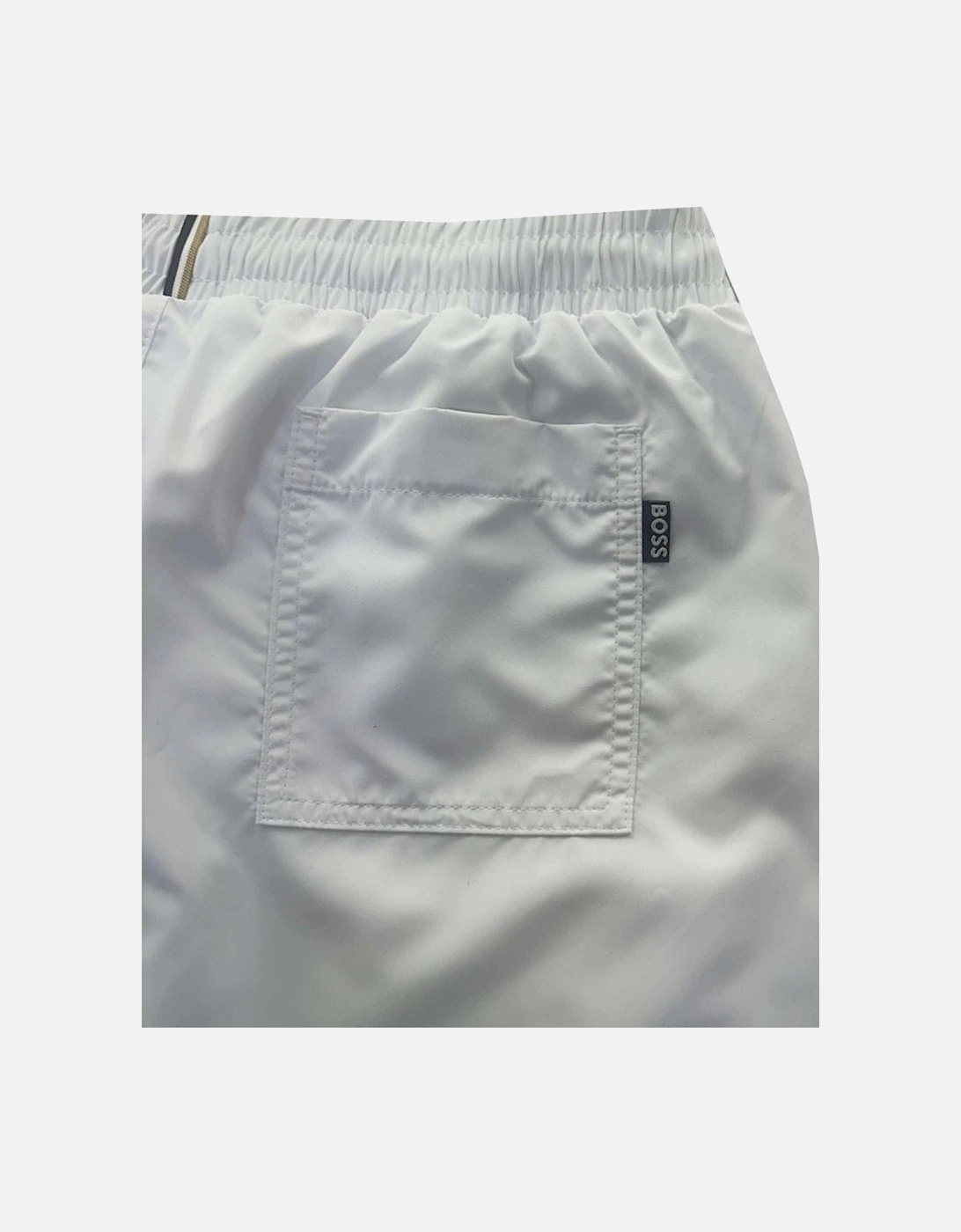 Men's White Dolphin Swim Shorts