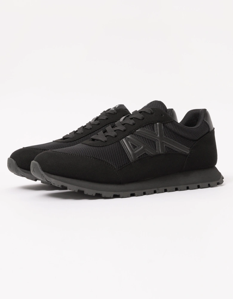 Mens Sneaker XM001960-AF19388 - Black/Black MC005