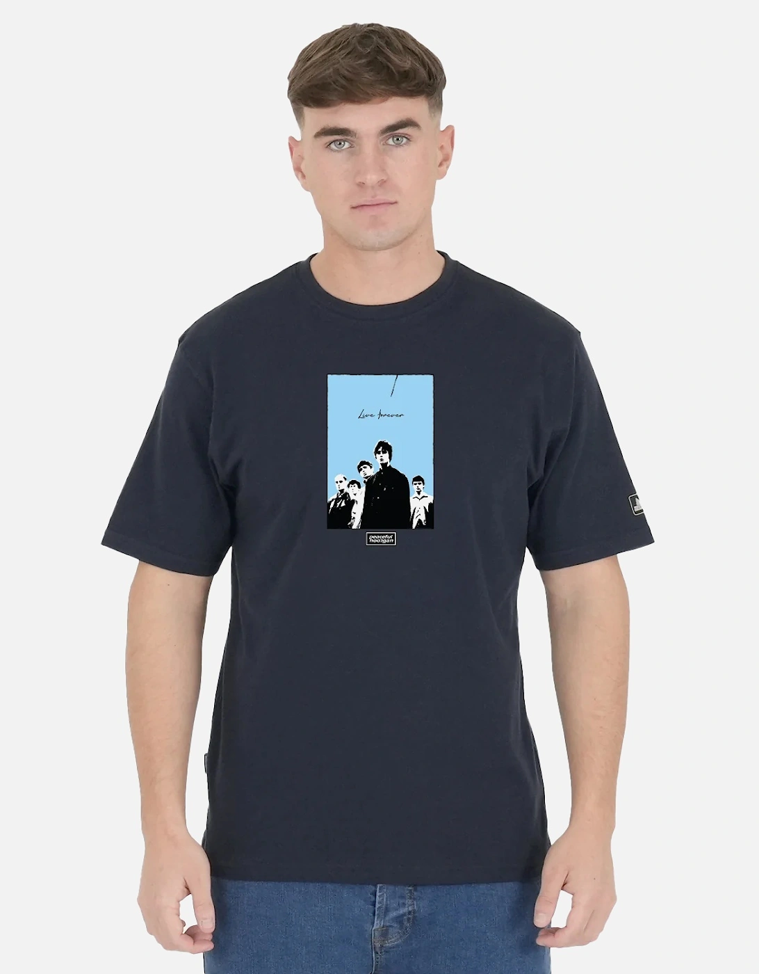 Navy Live Forever T-Shirt, 4 of 3