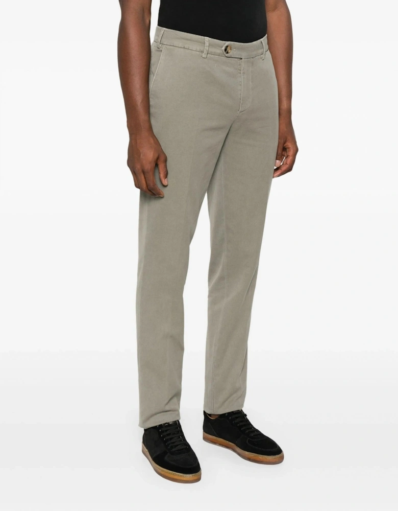 Dyed Cotton Chinos Beige