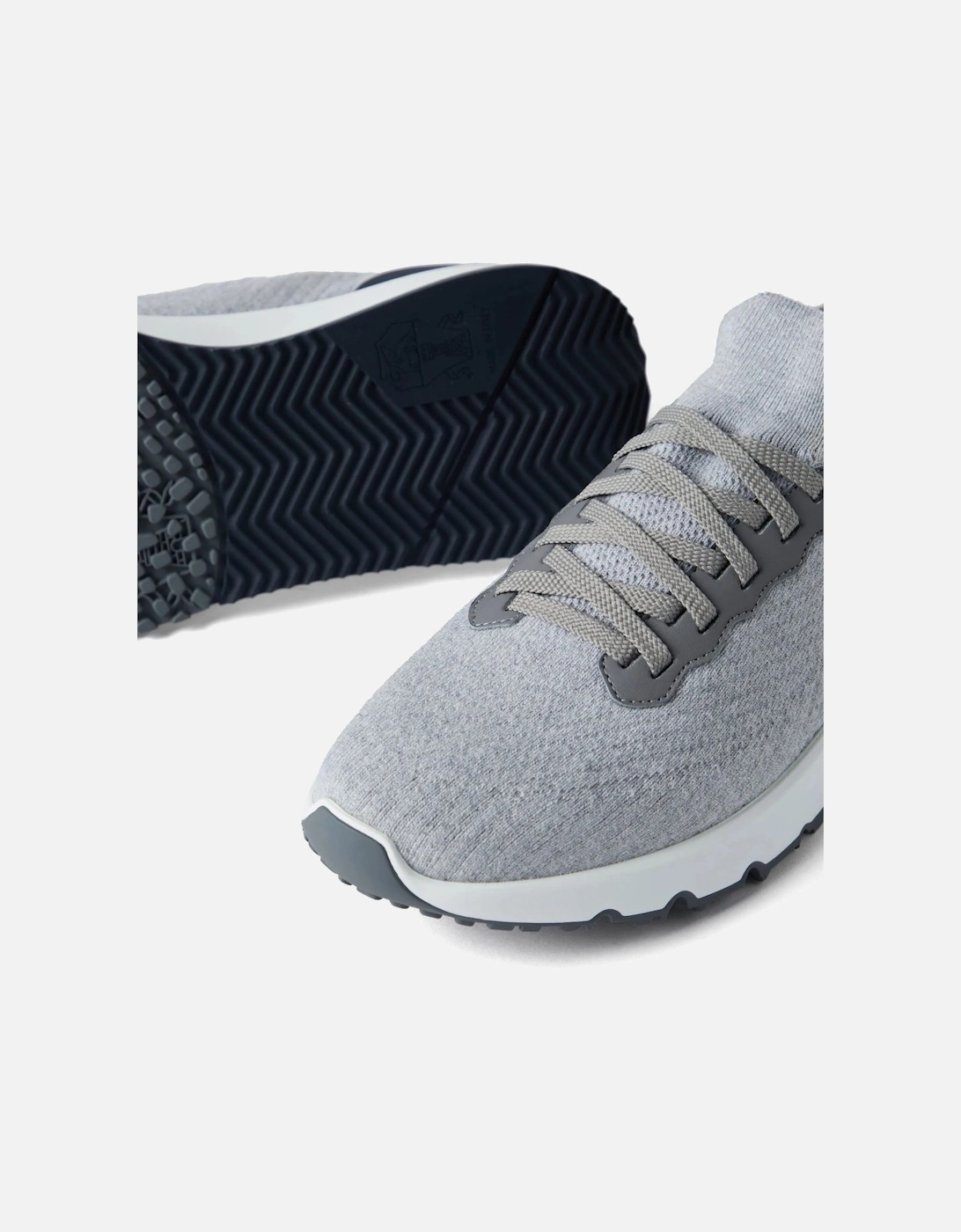 Stretch Knit Sneakers Grey