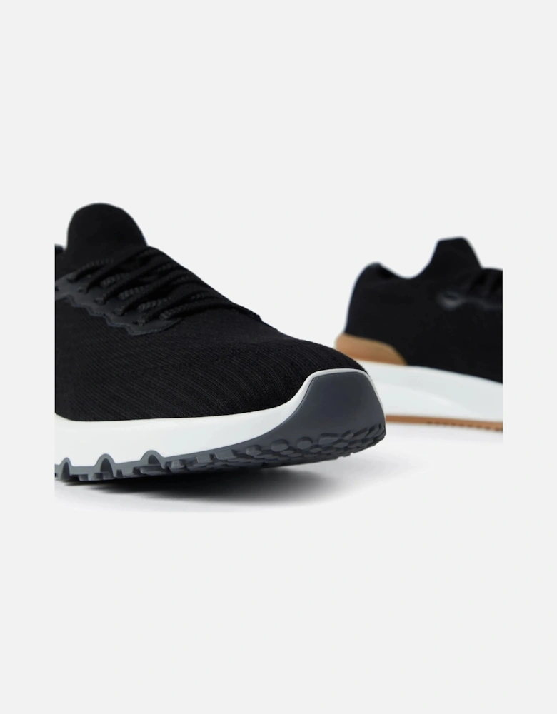Stretch Knit Sneakers Black