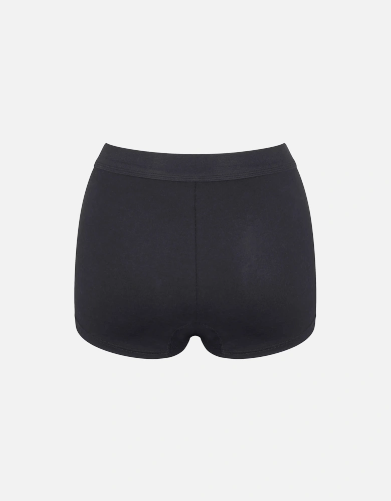 Double Comfort Boy Short, Black