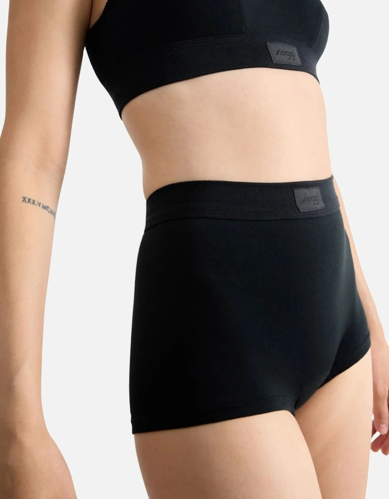 Double Comfort Boy Short, Black