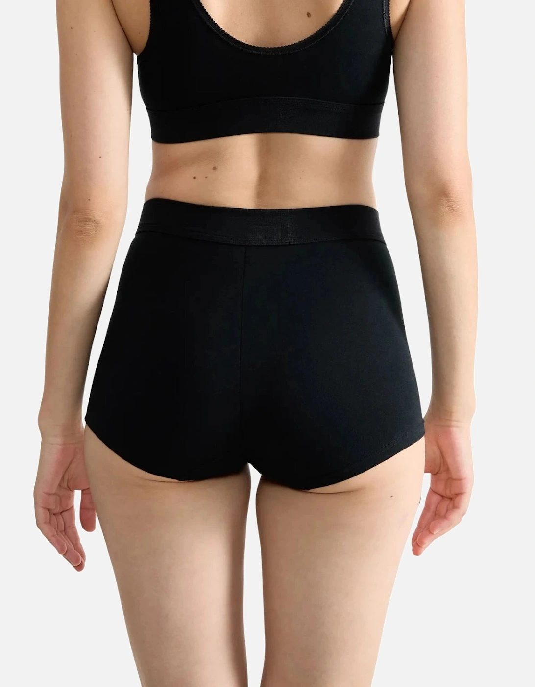 Double Comfort Boy Short, Black