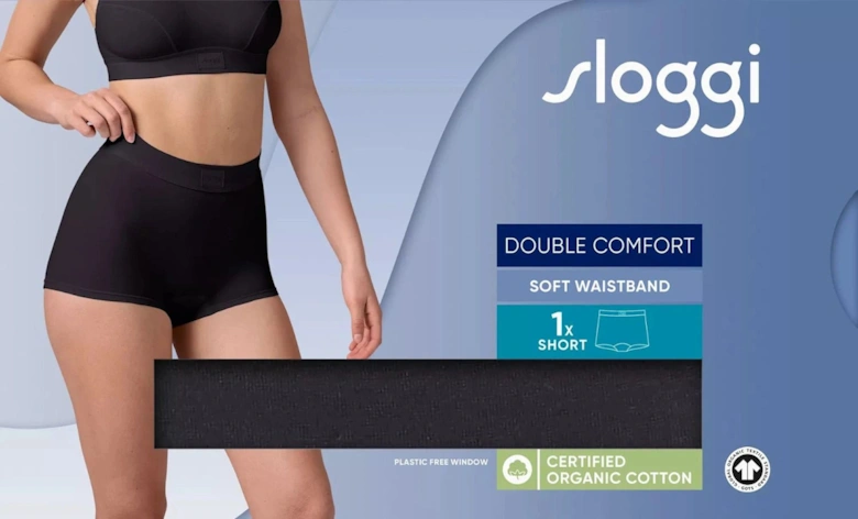 Double Comfort Boy Short, Black