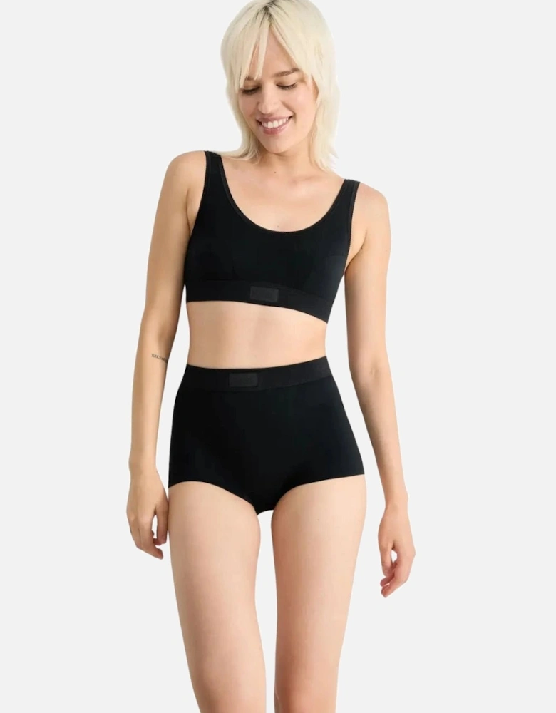 Double Comfort Boy Short, Black