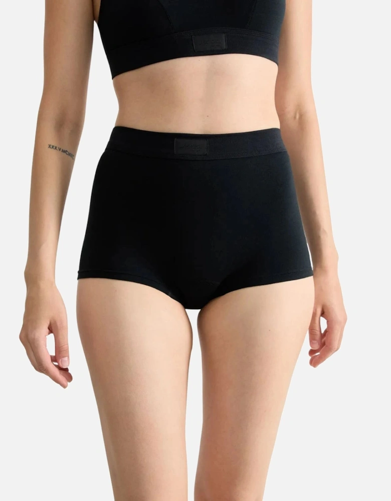 Double Comfort Boy Short, Black