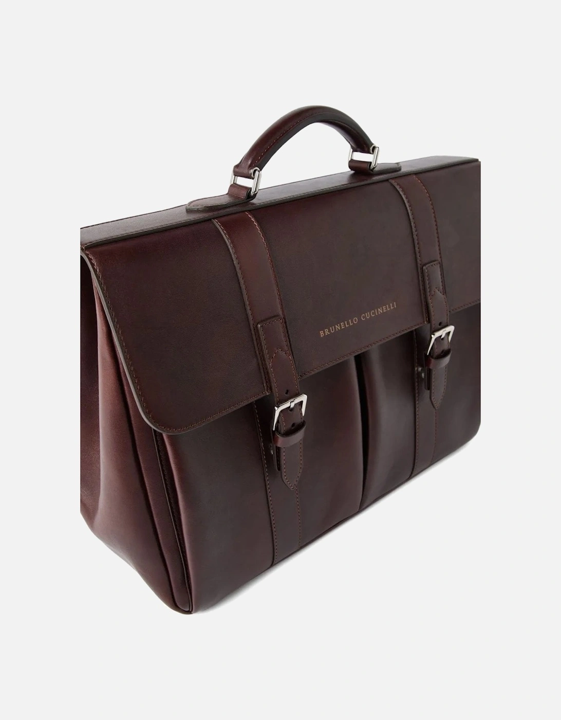 Leather Travel Bag Brown