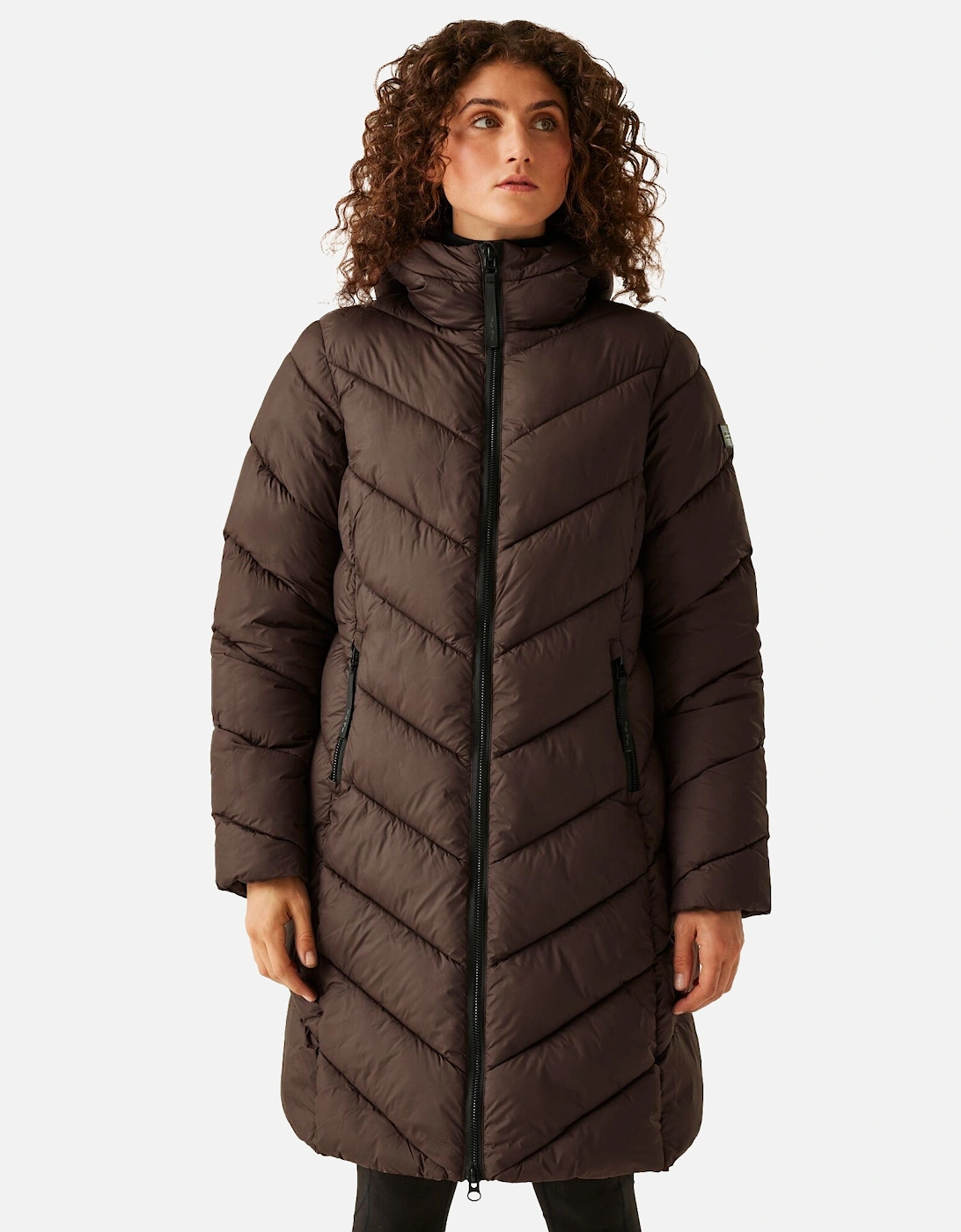 Womens/Ladies Andia II Contrast Zip Jacket