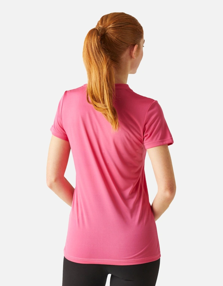 Womens/Ladies Fingal Plain V Neck T-Shirt