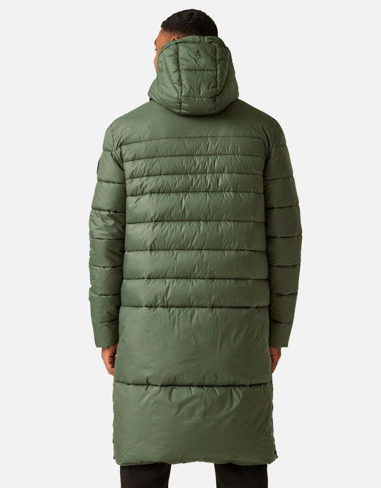 Mens Christian Lacroix Collongues Long Length Padded Jacket