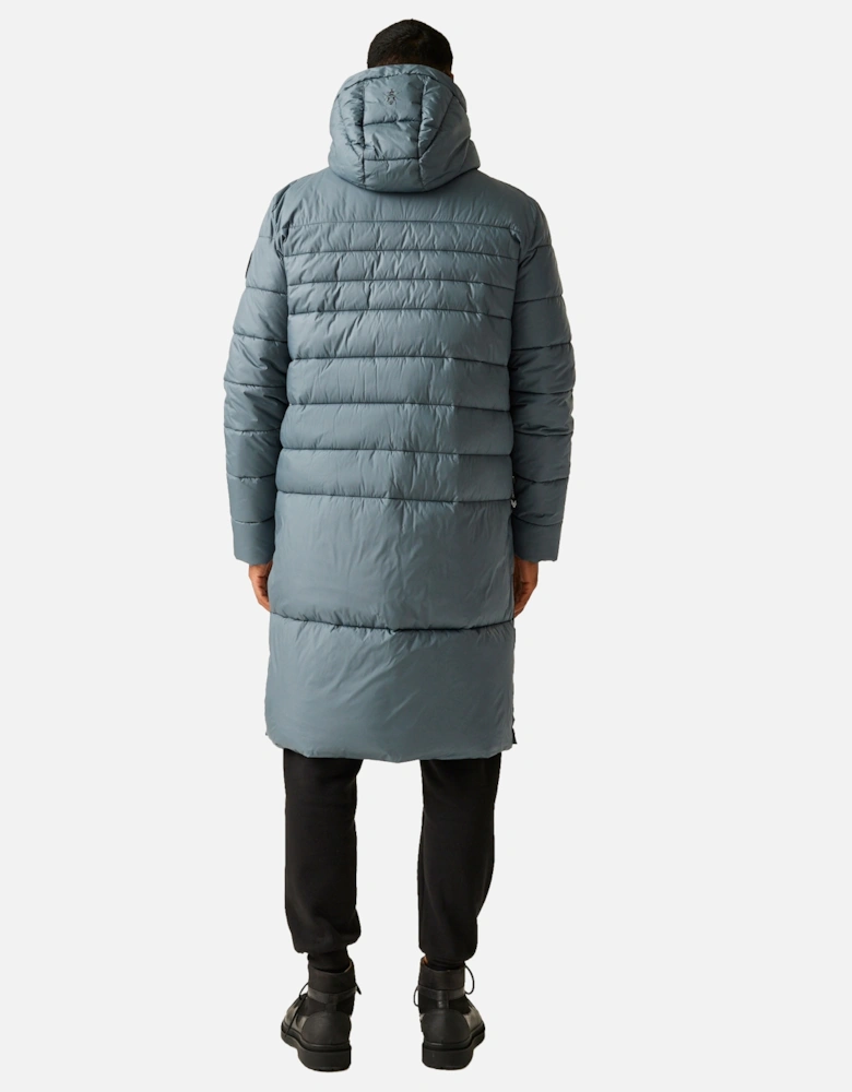 Mens Christian Lacroix Collongues Long Length Padded Jacket